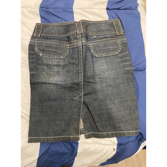 NEW United Colors of Benetton Mini Denim Skirt - Picture 2 of 3